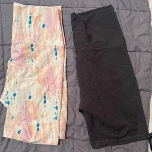 Old Navy biker shorts barely worn, size L (price is for both)